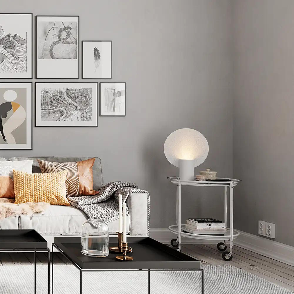 Colby XL H50cm White