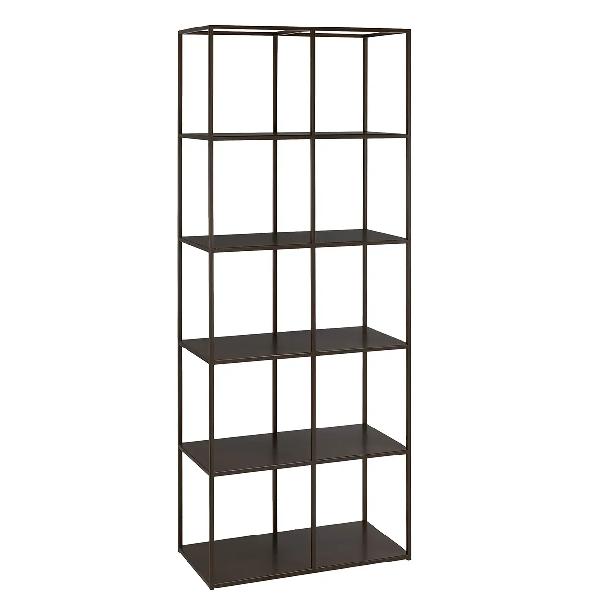 Large Metal Shelf Cedes Anodic brown