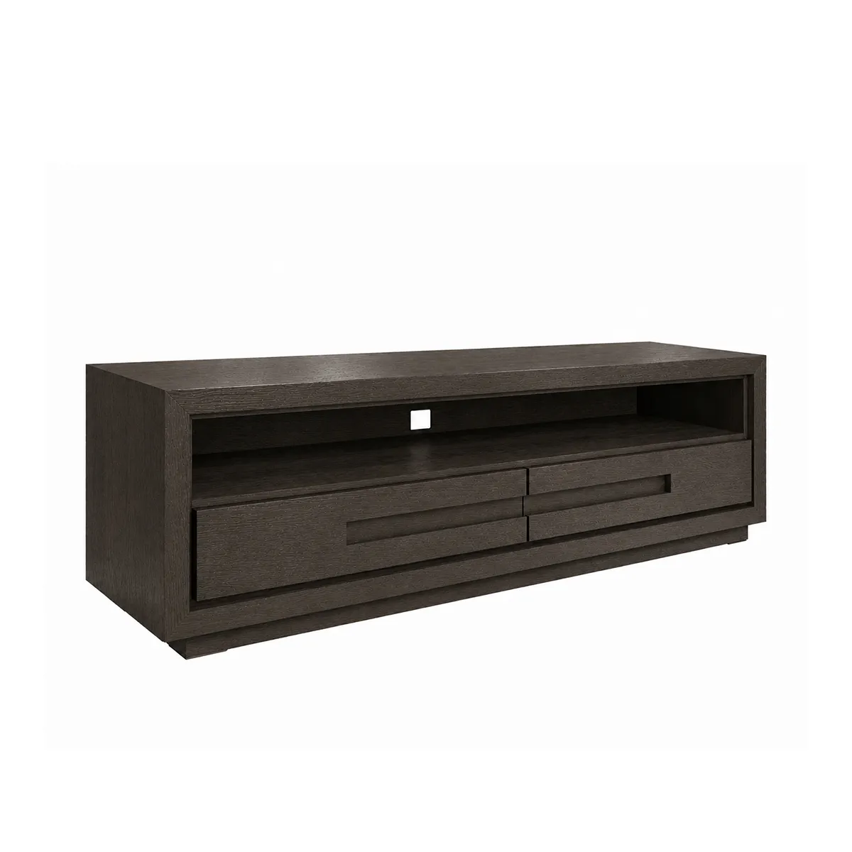 Media Console Hunter in Oak 120 cm US brown