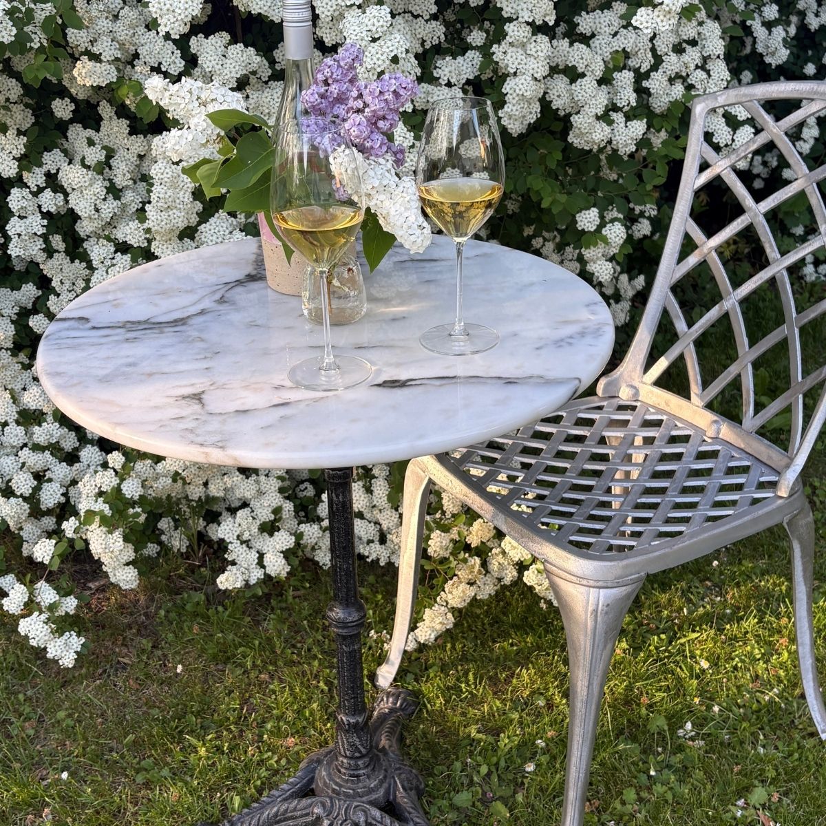 Loire Marble table 60Cm 