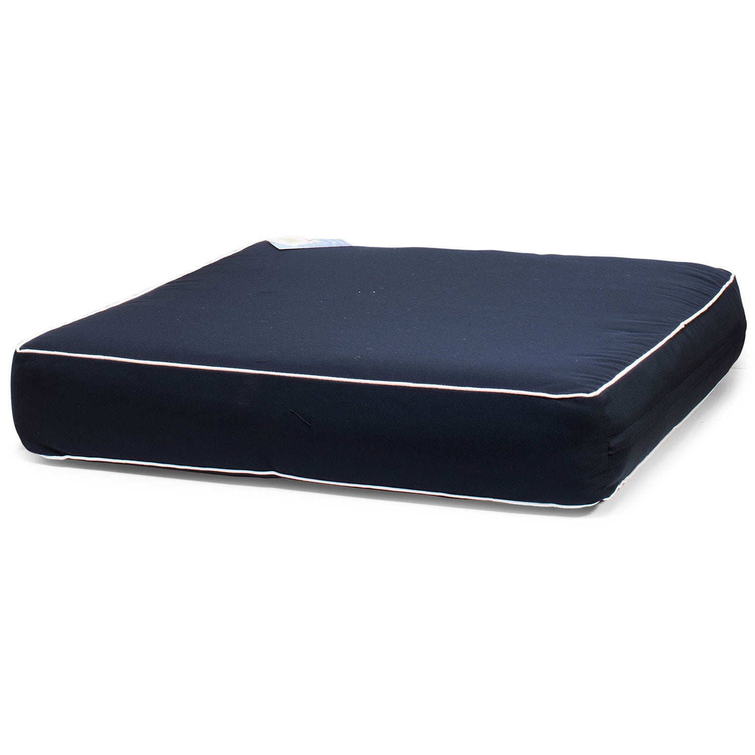 Madrid/valencia/lissabon seat cushion 64x64 cm blue/white 