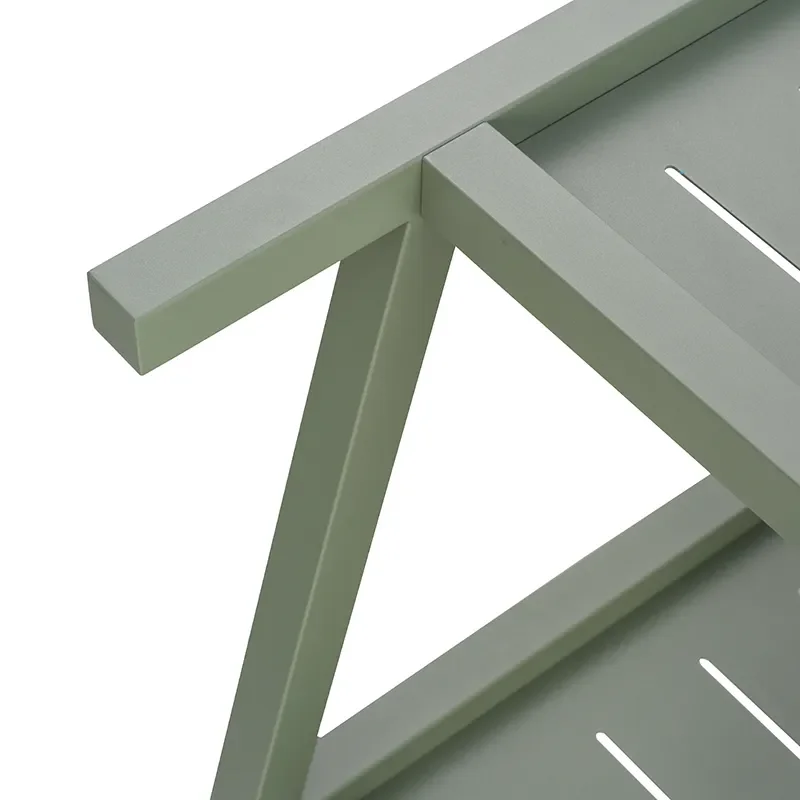 Samvaro serving trolley Dusty Green