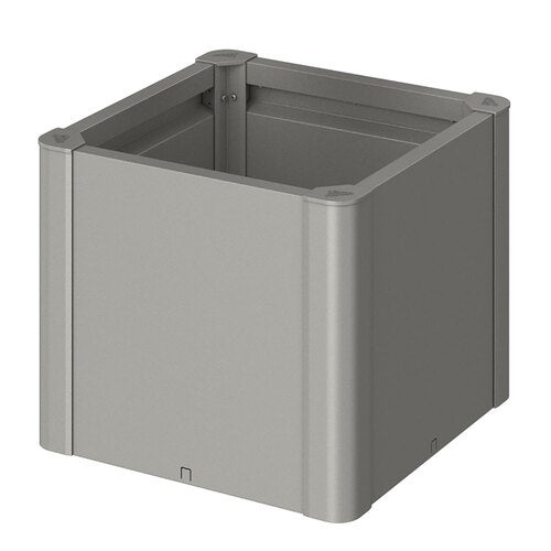 Belvedere planting bed mini size 50 metallic quartz-grey Biohort