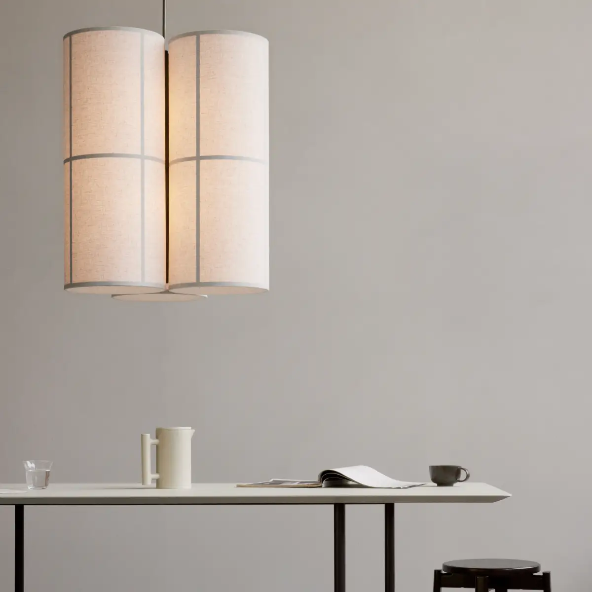 Hashira Pendant Lamp Cluster large Raw