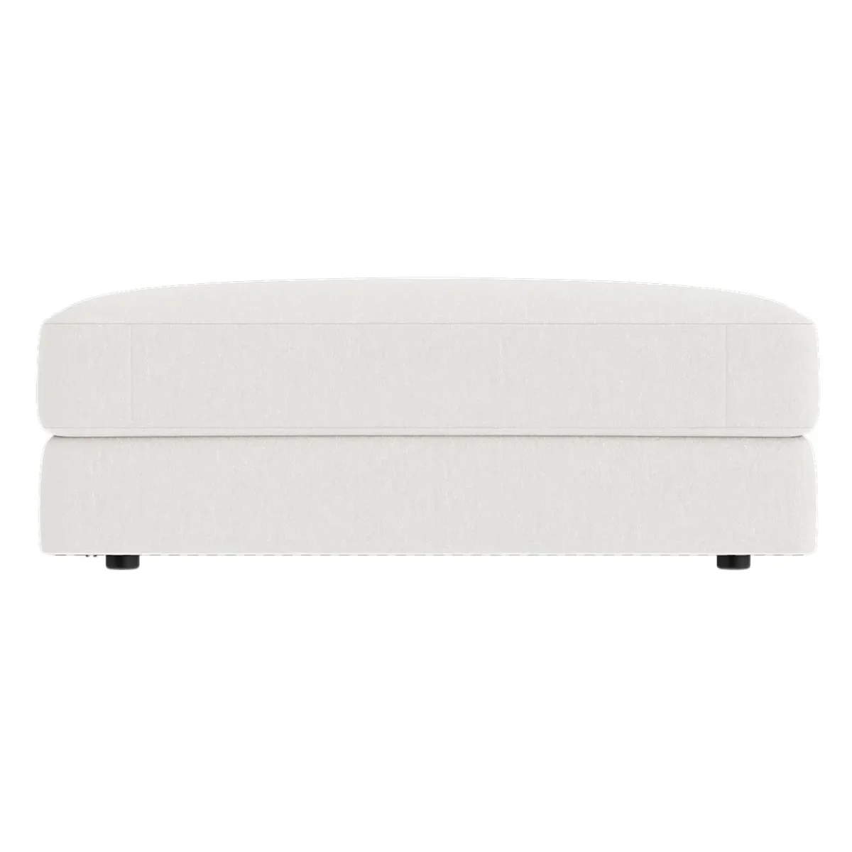 Reno footstool 112x112 cm Colonella white