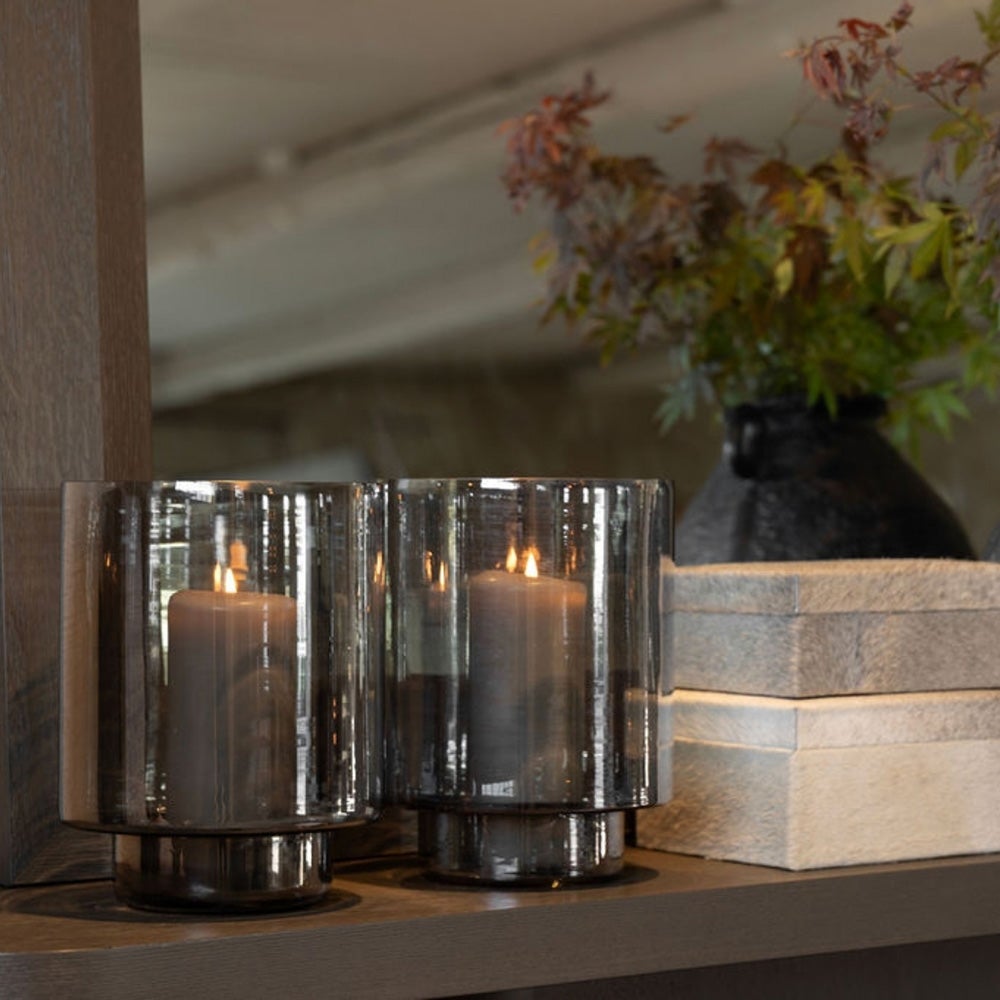 Reef Glass candle lantern Ø24 cm