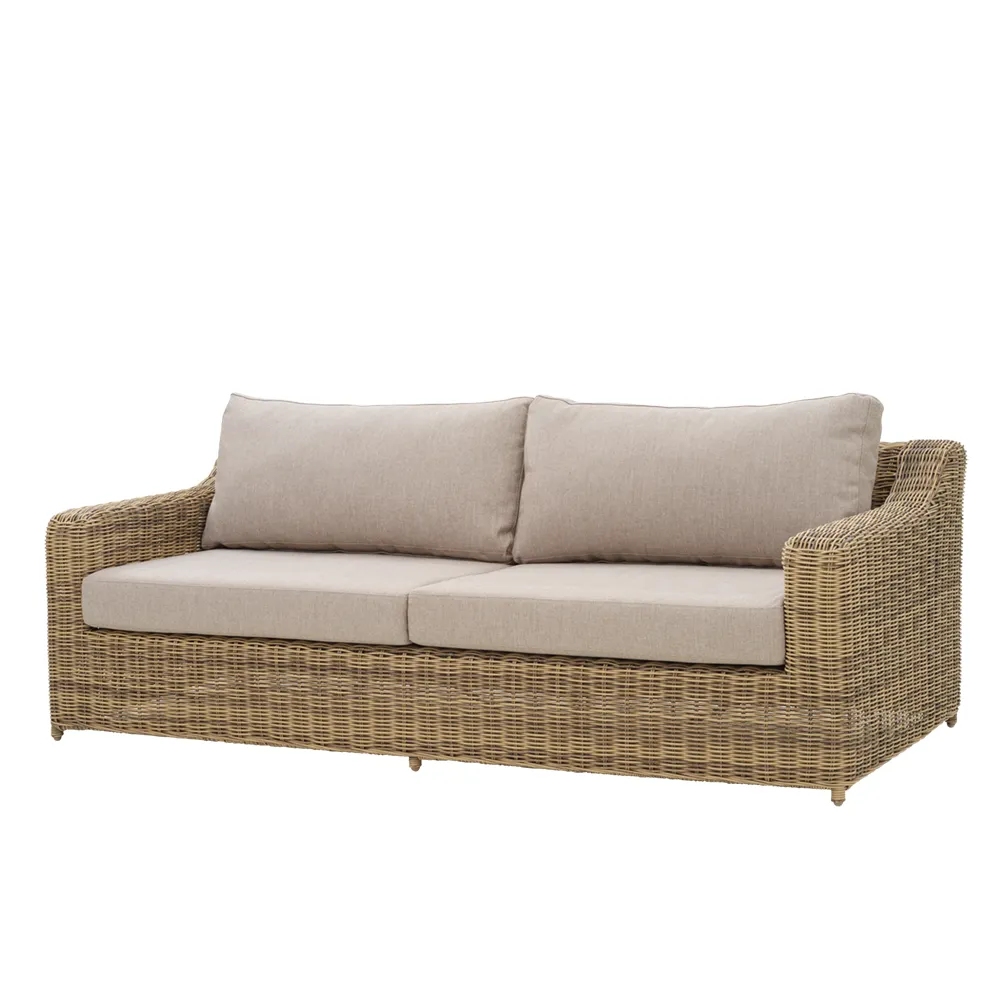 Glendon Sofa Outdoor rattan Rustic 