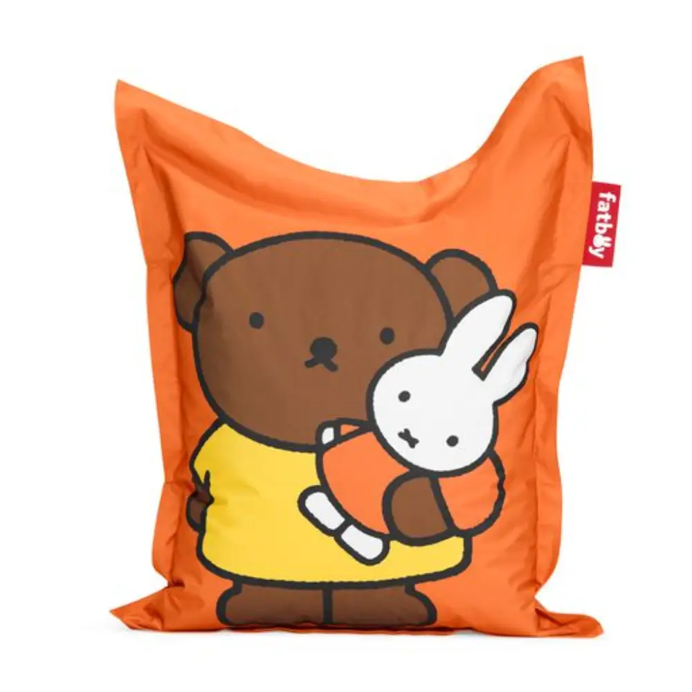 junior x Boris bean bag orange