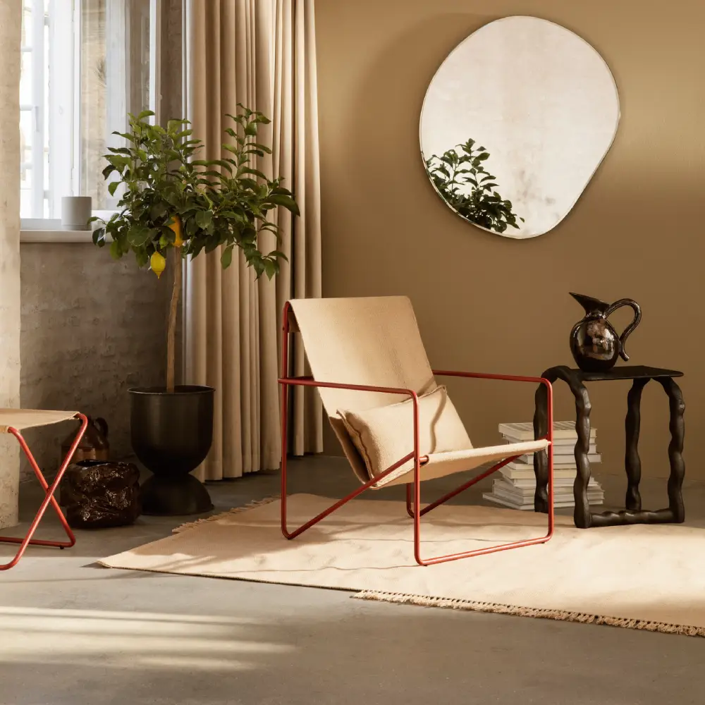 Hem Rug 250x160 cm Sand