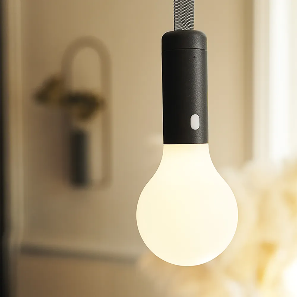 Aplô lamp h.24 cm Black Cherry