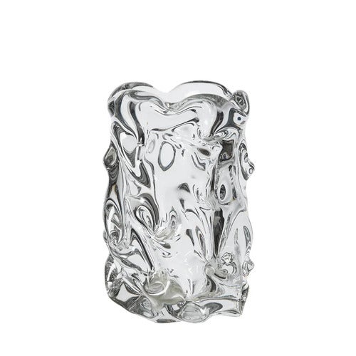 Mouth-Blown Vase Virelle H 18 cm