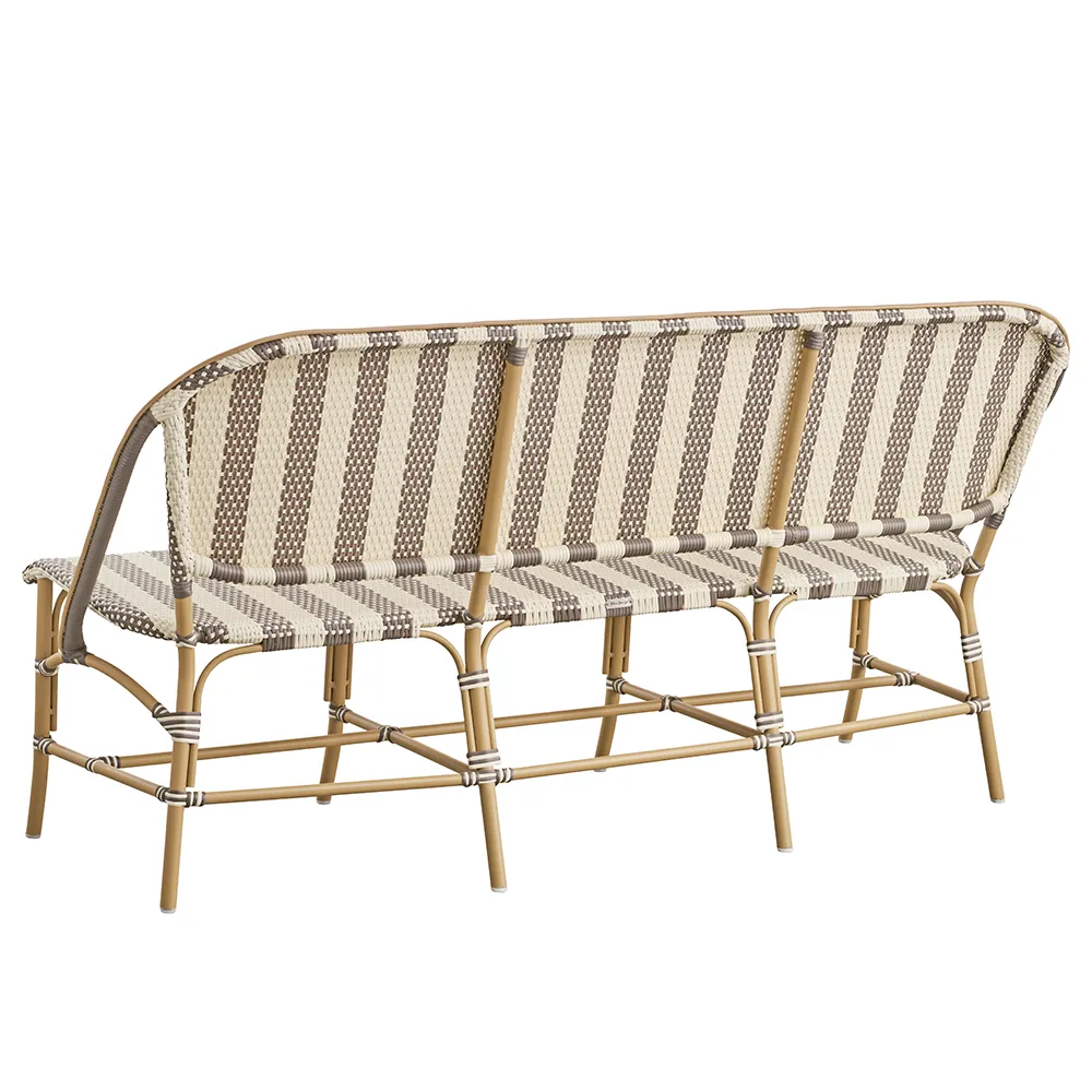 Sofie 3-seater sofa white/cappuccino