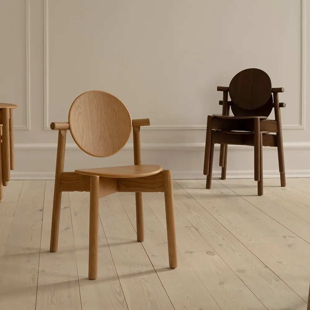 Dining Chair in Oak Heiko