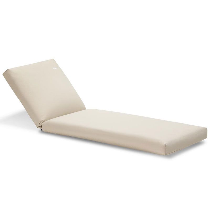 Waterproof Sunbed Cushion Beige