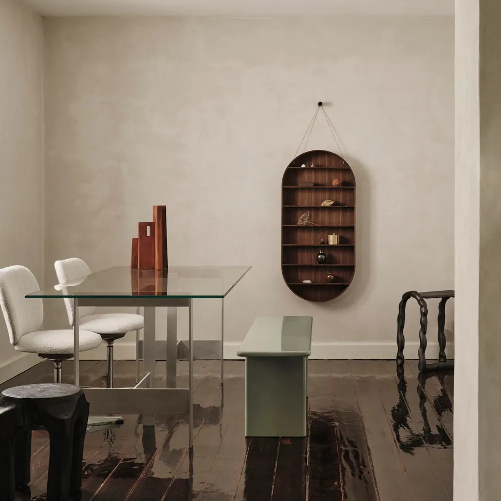 Oval Dorm - Smoked Oak