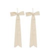 Handmade Christmas Decorations Bow 2 pcs