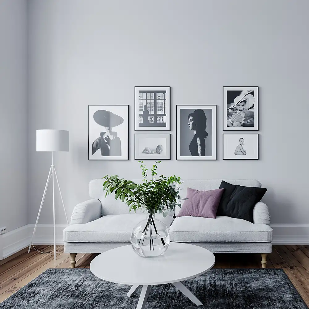 Rina Floor Lamp White