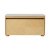 Storage Bench Hideaway Grid – White Sands