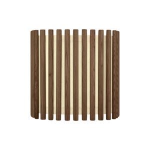 Komorebi Lampshade Square Medium Dark Oak