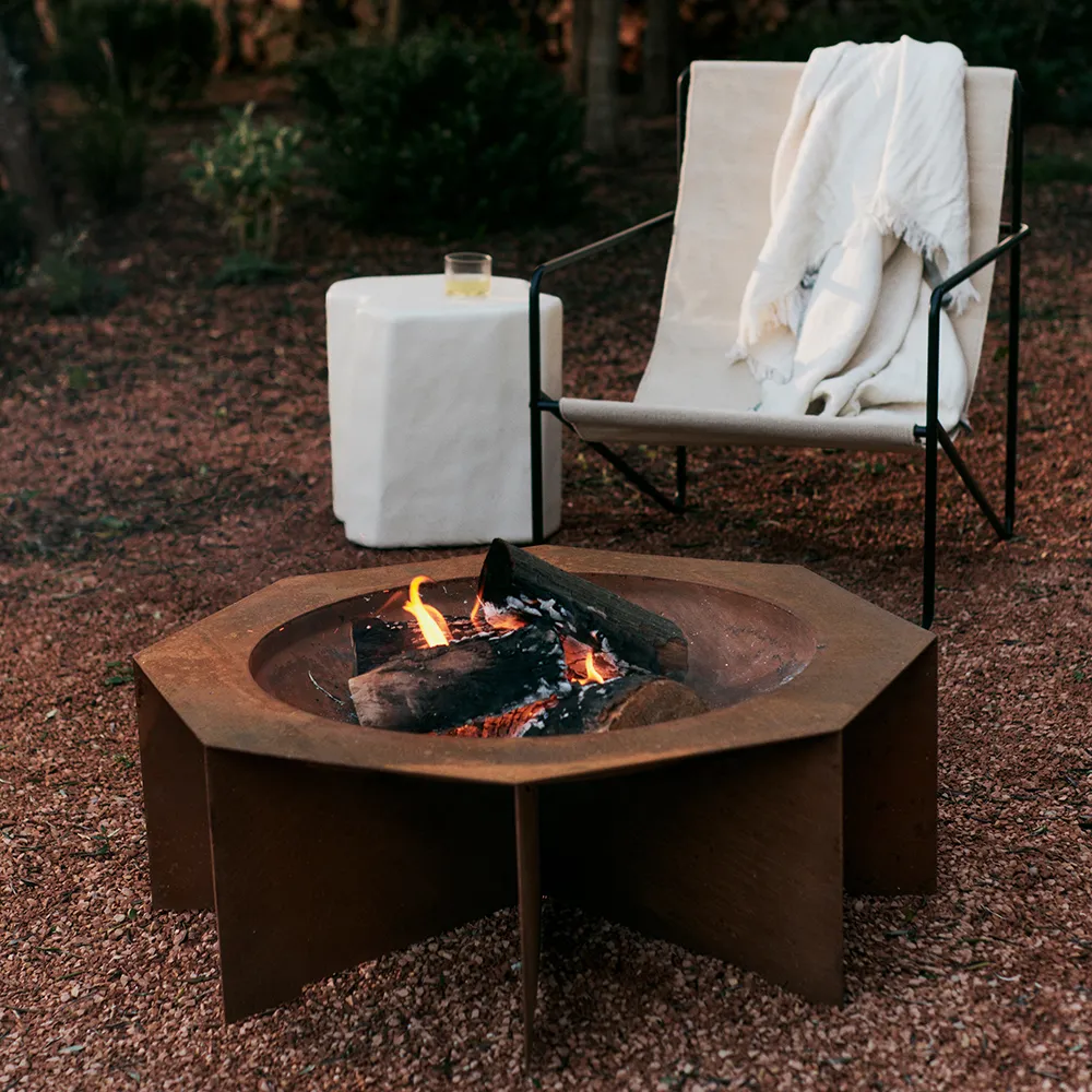 Otte Fire Pit Rust