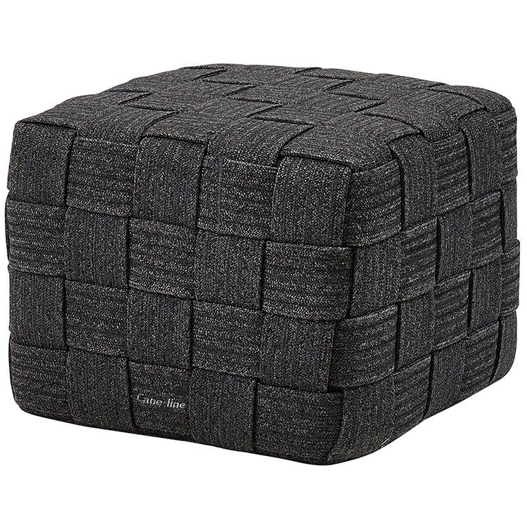 Cube Footstool Grey