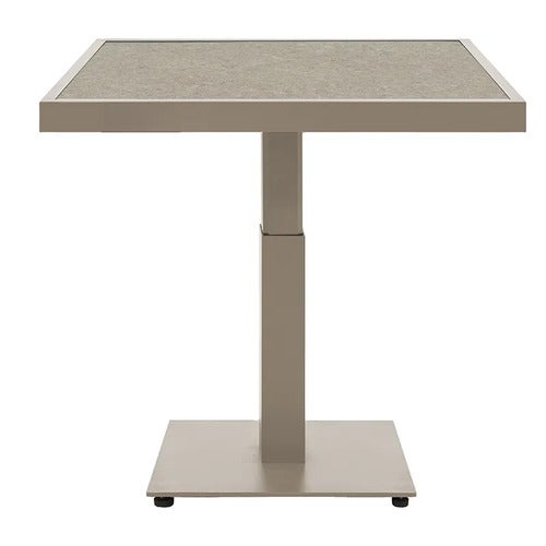 Scale coffee table 85x85 cm khaki / Greish Ceramic