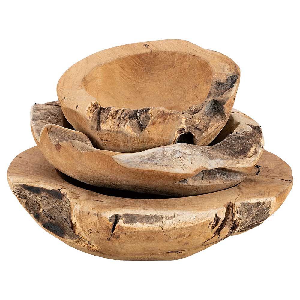 Root Wooden Bowl 3-Pack