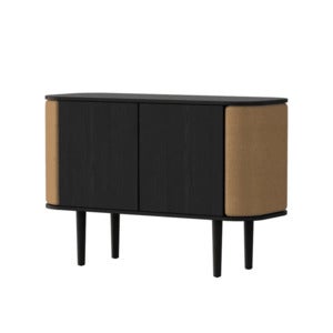Treasures 2-door cabinet Black Oak/Sugar Brown