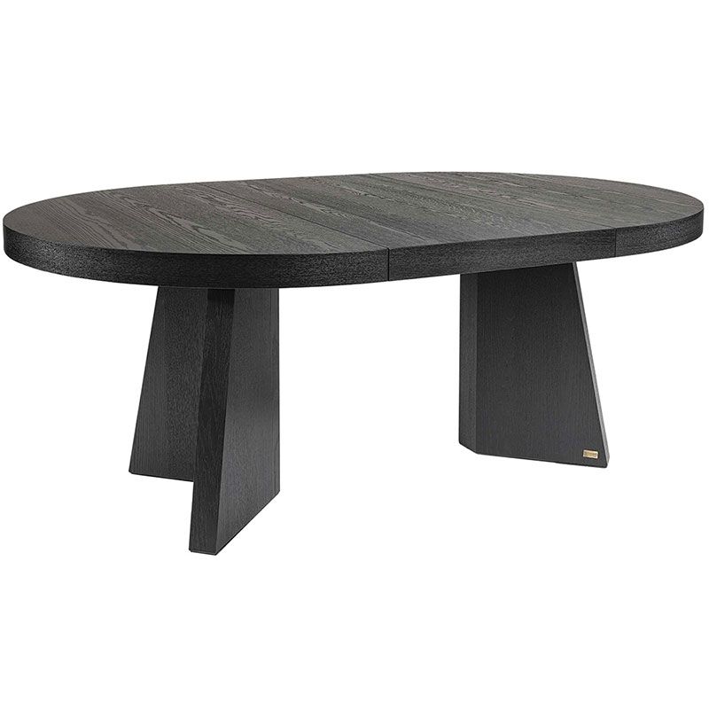 Trent Extendable Dining Table 130-250X130 Cm Black