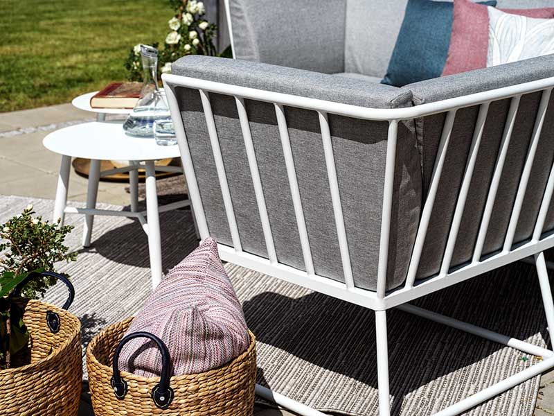 Vannes coffee table 60 cm white