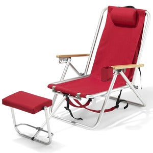 Roxy Beach Chair in Red