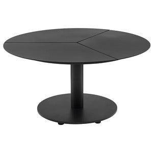 Peace lounge 46 coffee table 80 cm black 
