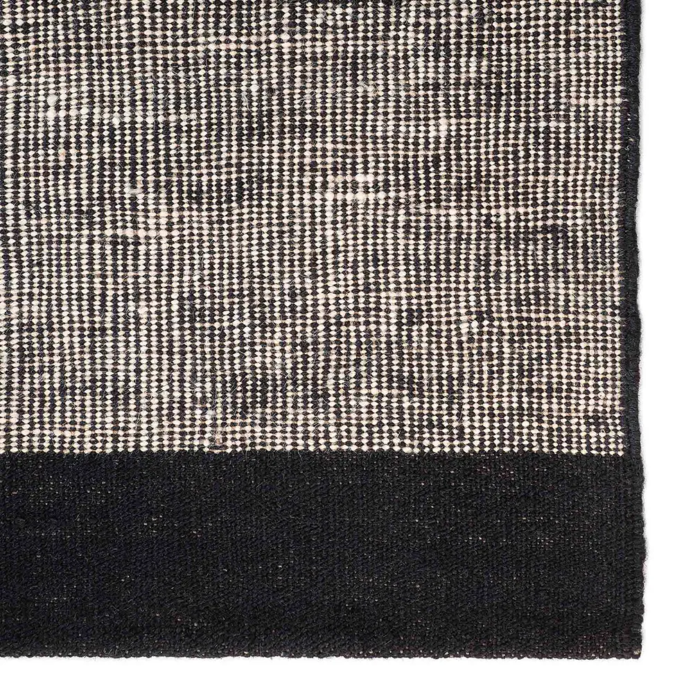 Dots kilim Rug 250x350 Black
