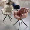 Carnaby armchair mouliné linen fabulous flax