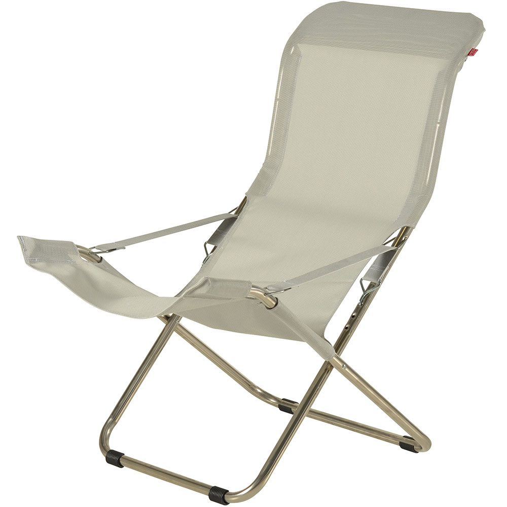 Fiesta recliner taupe aluminium