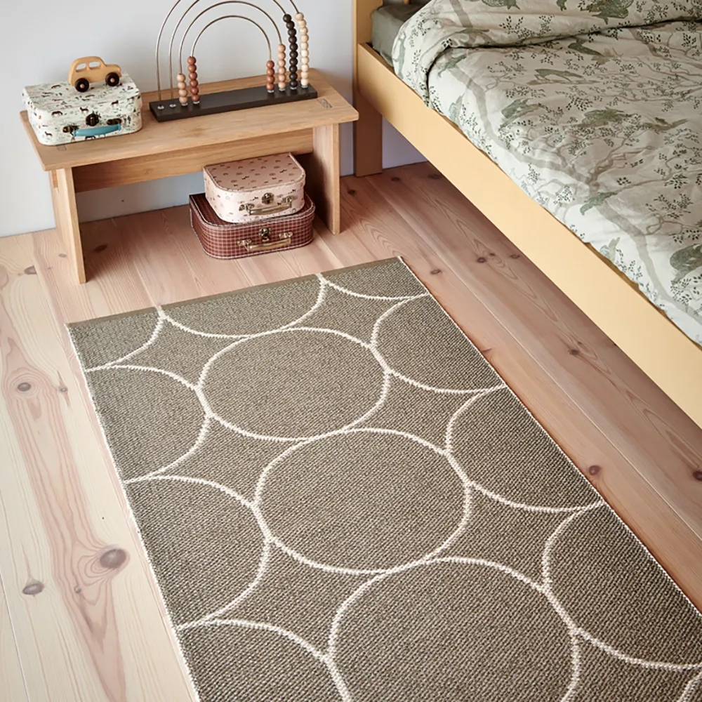 Boo Carpet 70x100 cm dark linen / vanilla