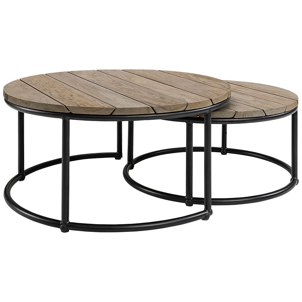 Anson Coffee Table Round Teak