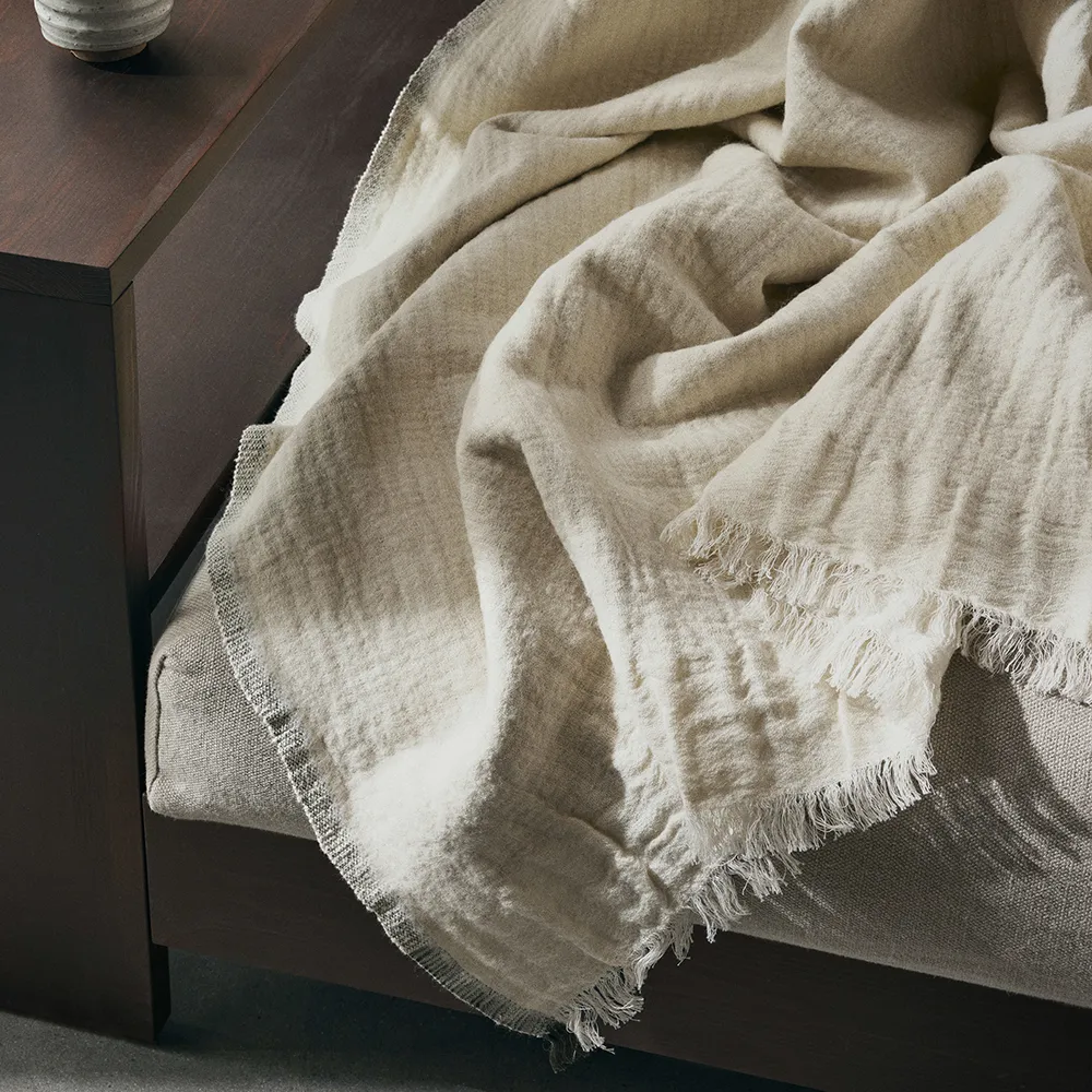 Weaver Throw - Off-white