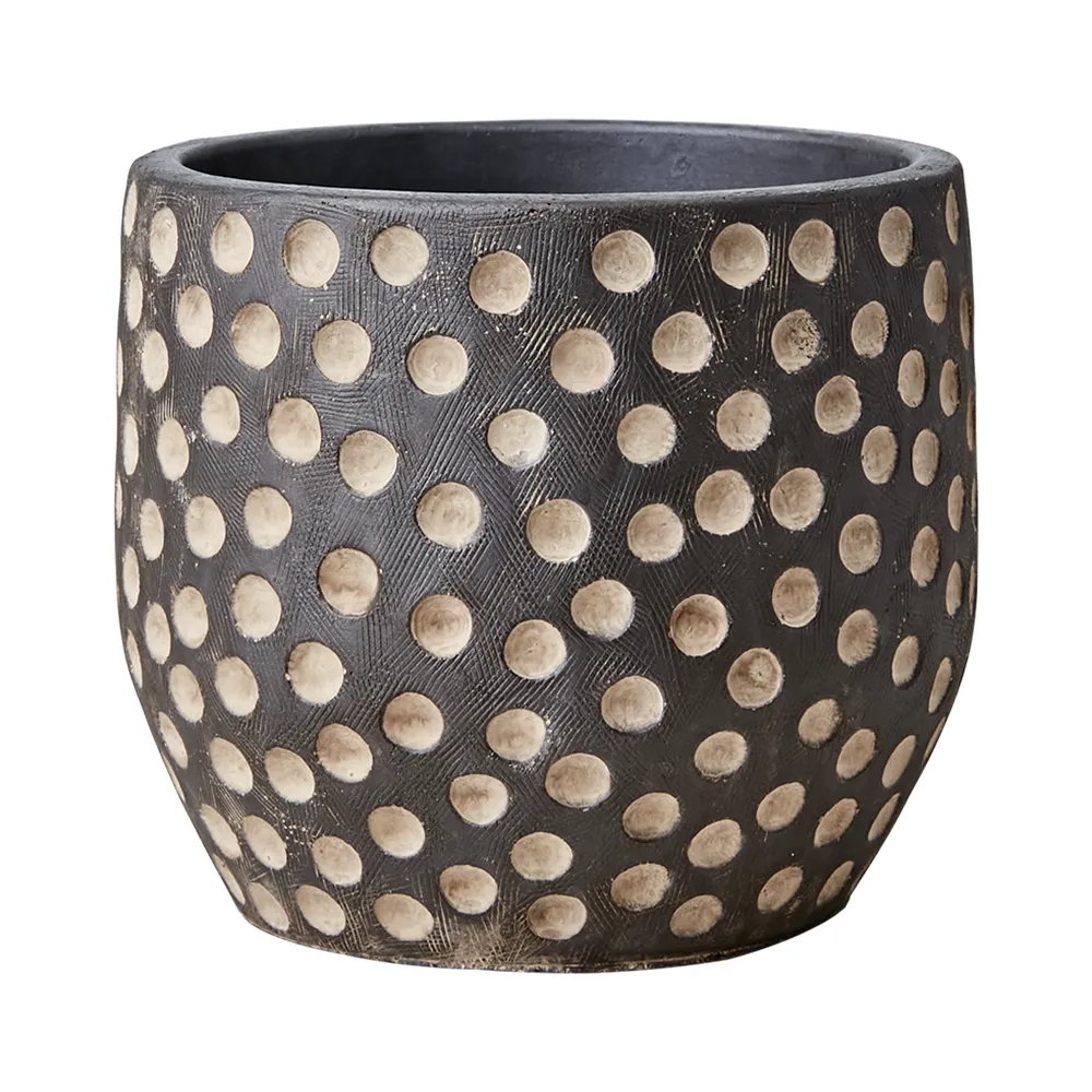 CAMILLE Pot M Black/brown