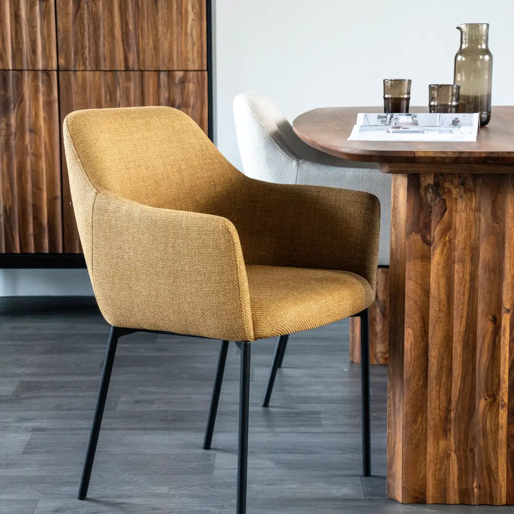 Paul Chair - mustard Linea