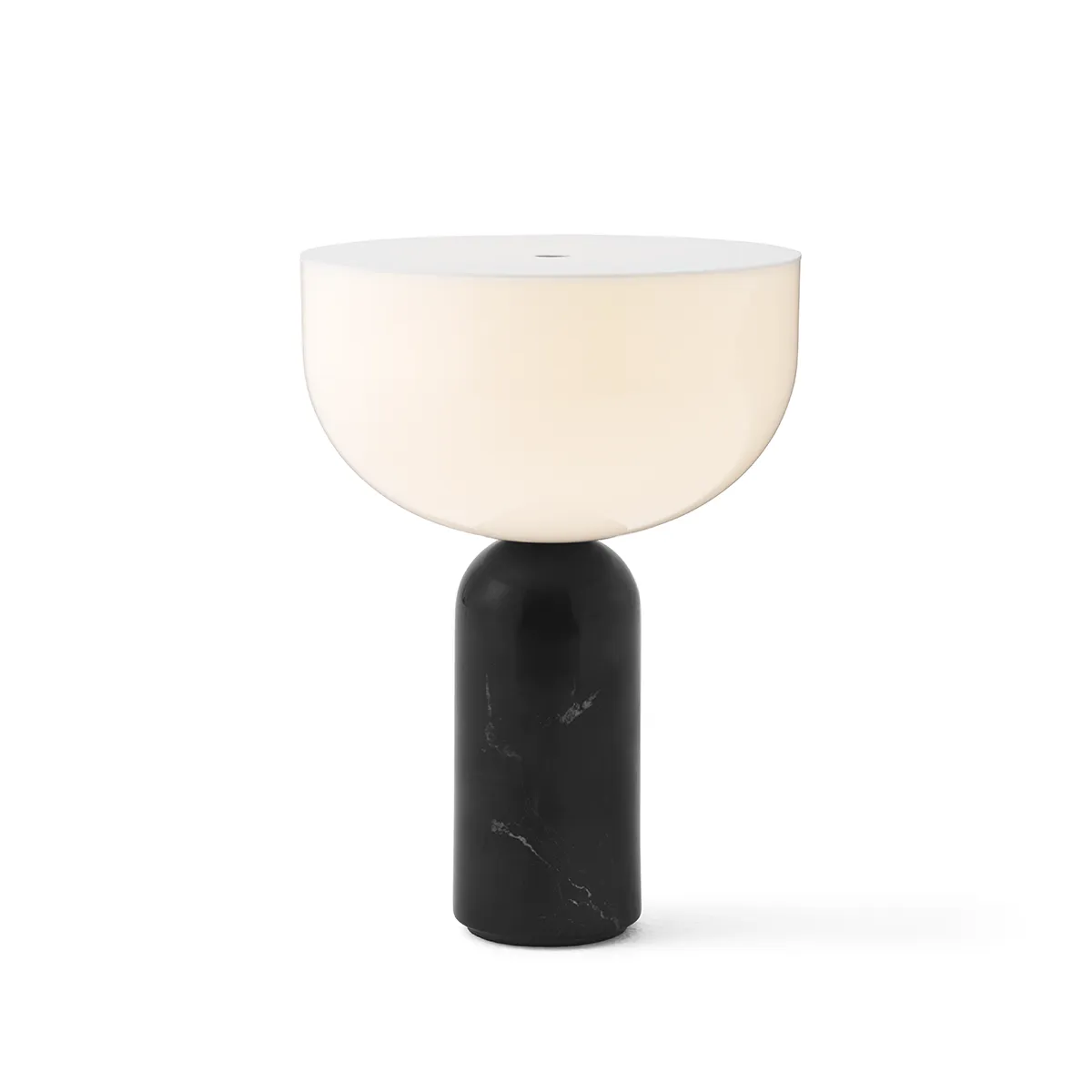 Kizu Portable Table Lamp Black Marble