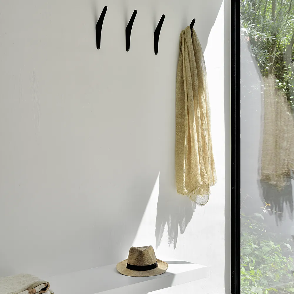  PI hanger wall lacquered dark brown mahogany