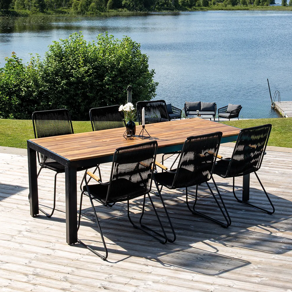 Bois Dining Chair Black 2-pack