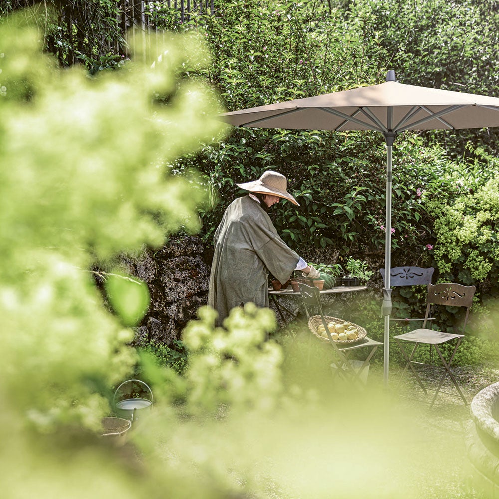 Alu-Twist parasol 300 cm cm cat.5 523 champagne