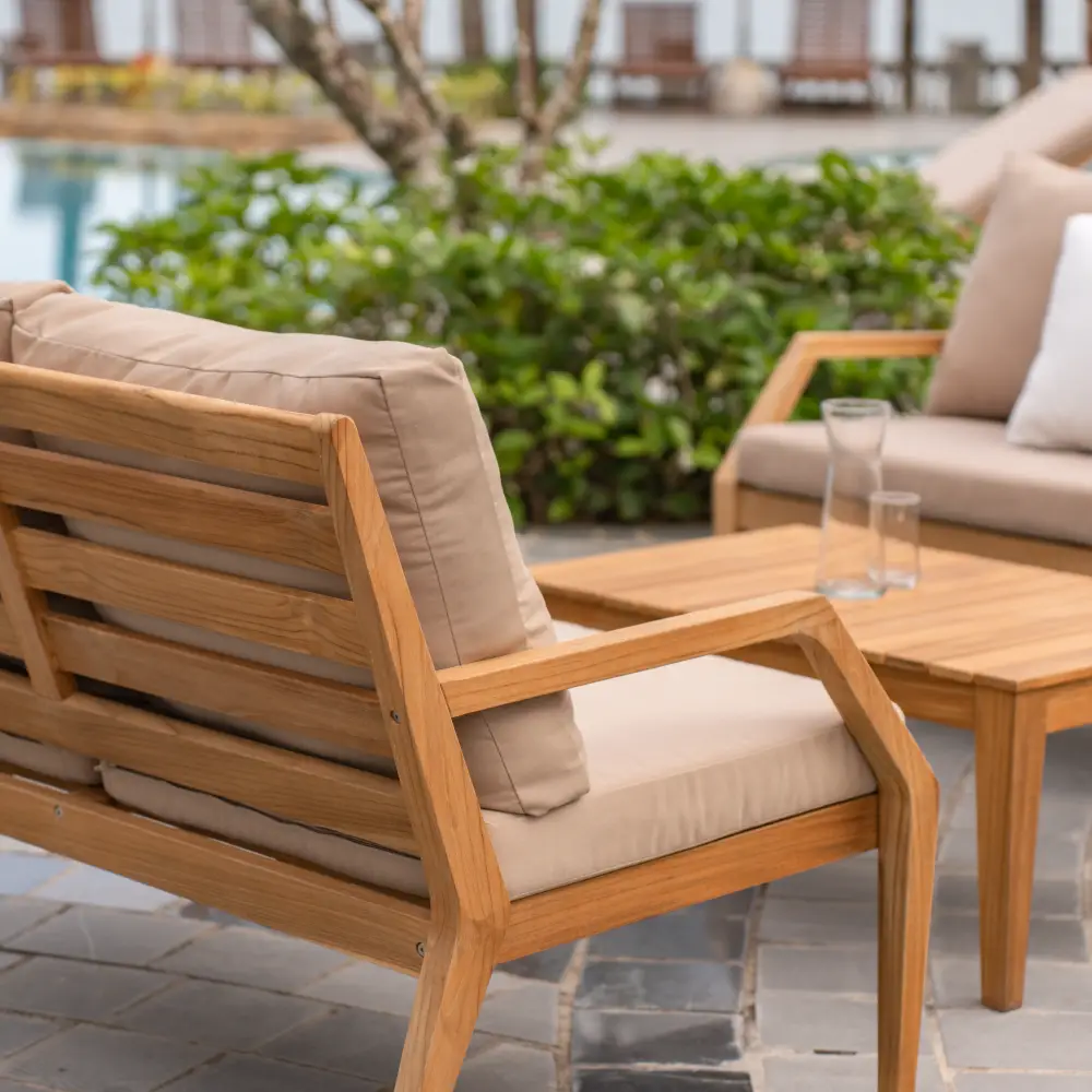 Gunnaröd 2-seater lounge sofa incl. cushions white