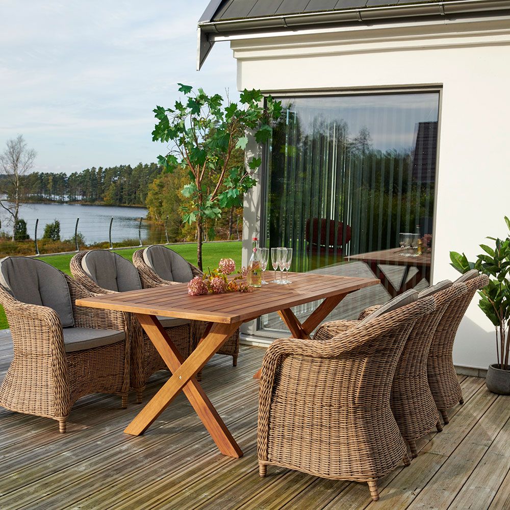 Eads armchair natural/beige