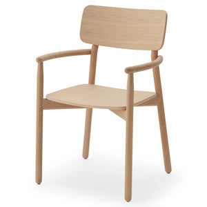 Hven Armchair Oak/White Oil