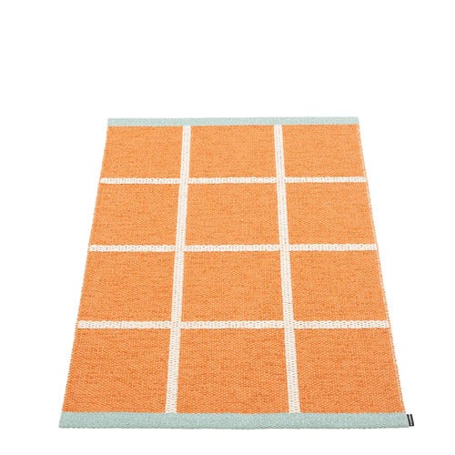 Woven Rug Criss Pop Pale Orange
