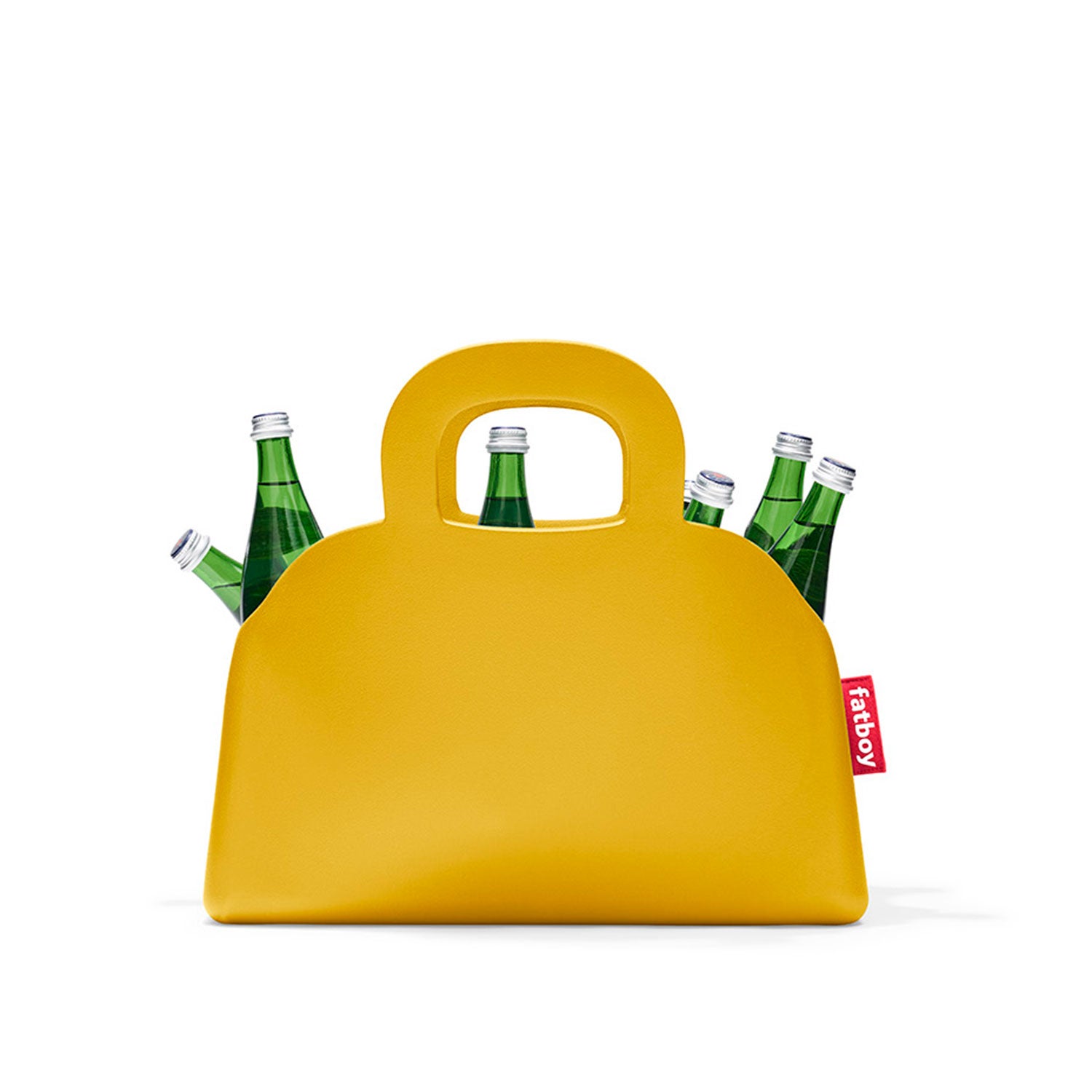 Sjopper-kees shopping bag yellow ochre