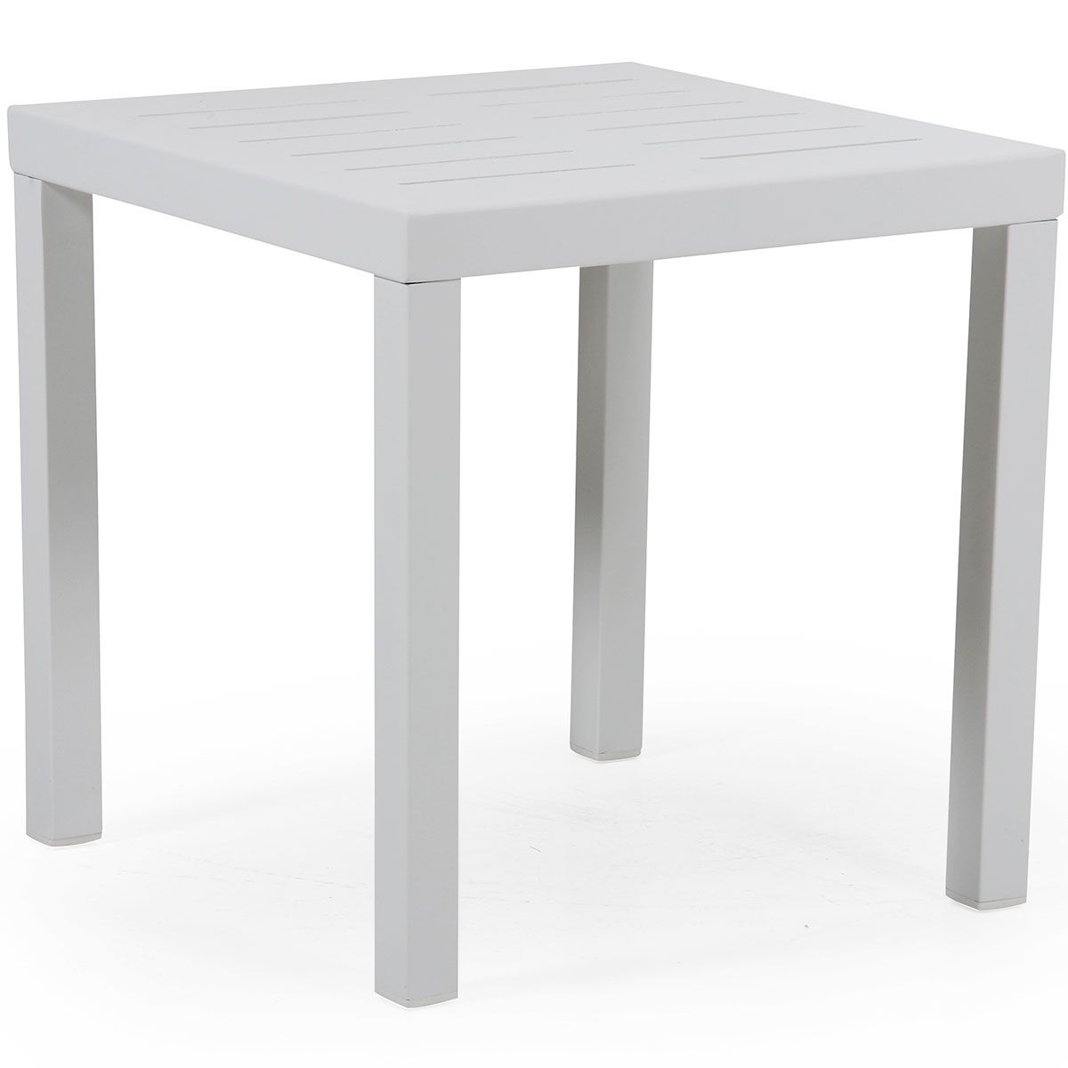 Belfort side table 50x50 cm white